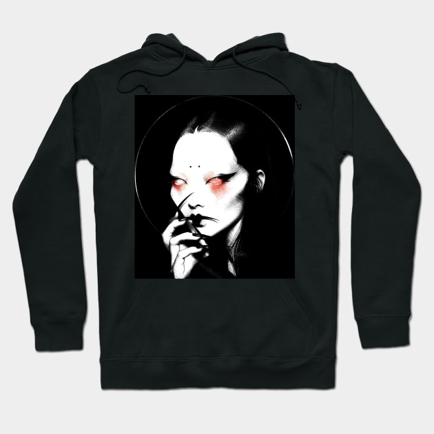 Conjunctivitis Hoodie by MaliceGhoul